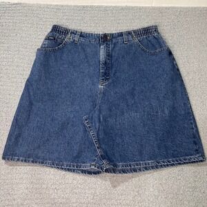 Lee baggy Blue Denim Jean Shorts
